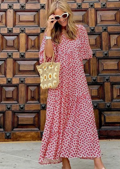Julieta - Elegante vestido largo vintage