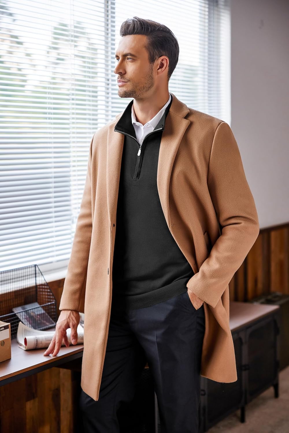 Adrián | Suéter cuello cremallera