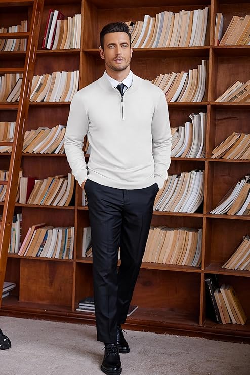 Adrián | Suéter cuello cremallera