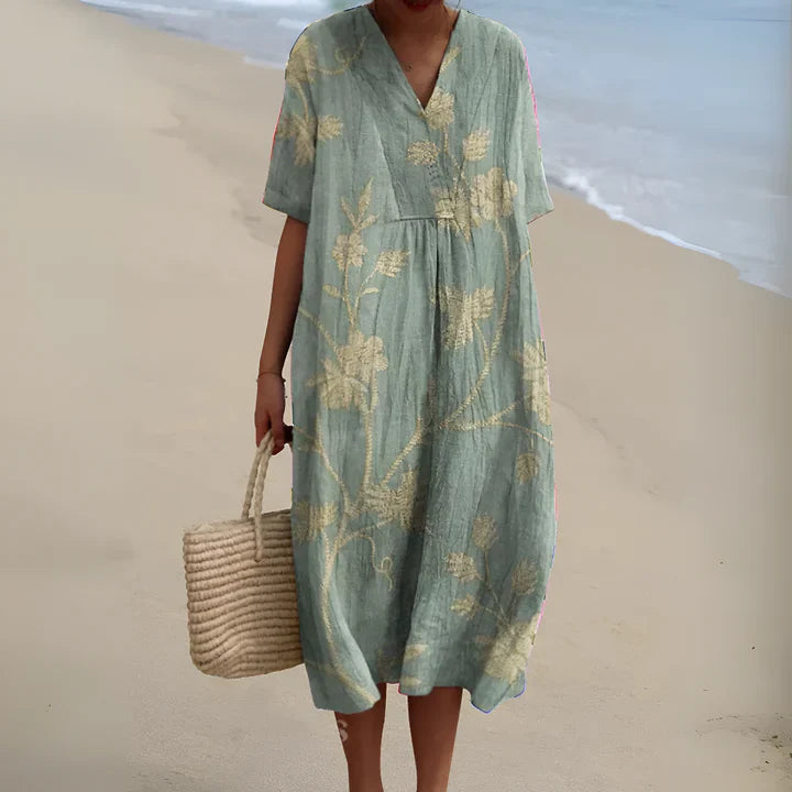 Rosita | Elegante vestido geométrico