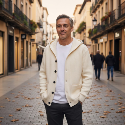 Angelo | Cardigán de Hombre Elegante
