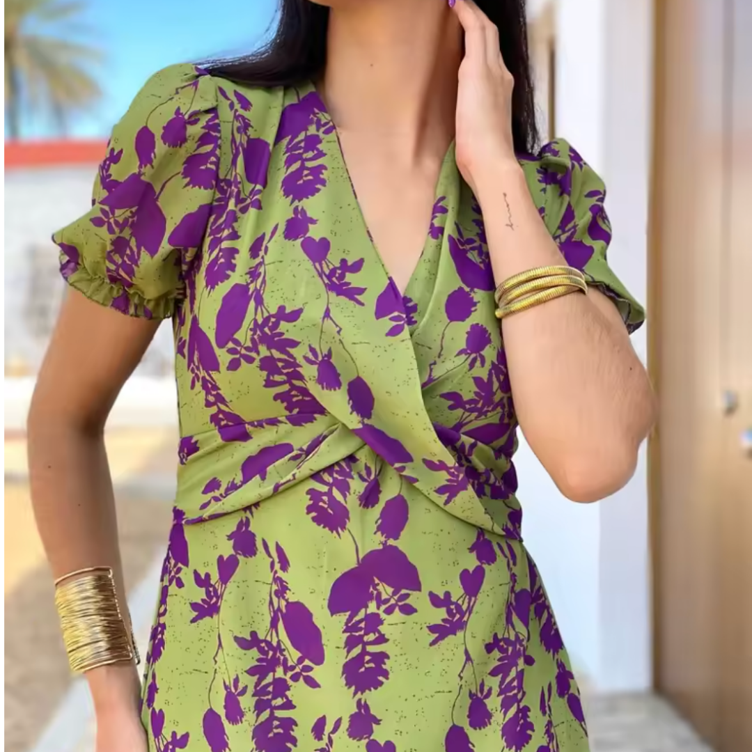 YESENIA | Elegancka Sukienka Kwiatowa