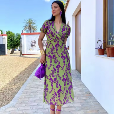 YESENIA | Elegancka Sukienka Kwiatowa
