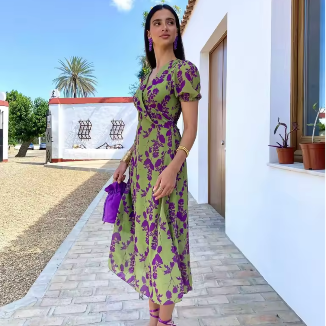 YESENIA | Elegancka Sukienka Kwiatowa