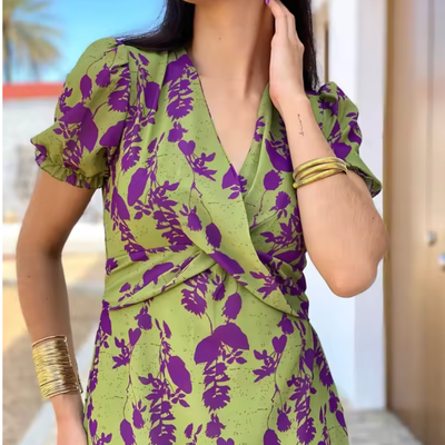 YESENIA | Elegancka Sukienka Kwiatowa