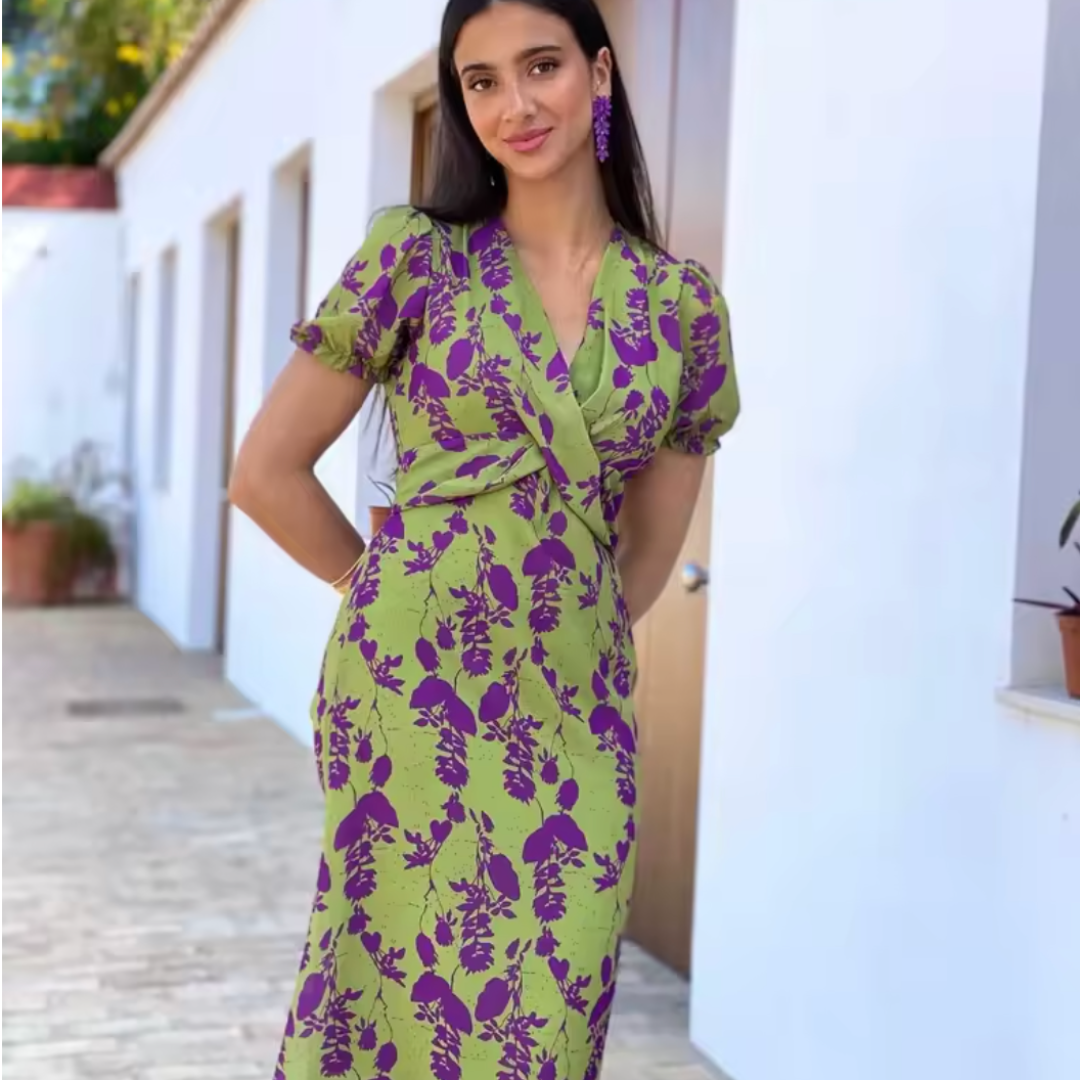 YESENIA | Elegancka Sukienka Kwiatowa