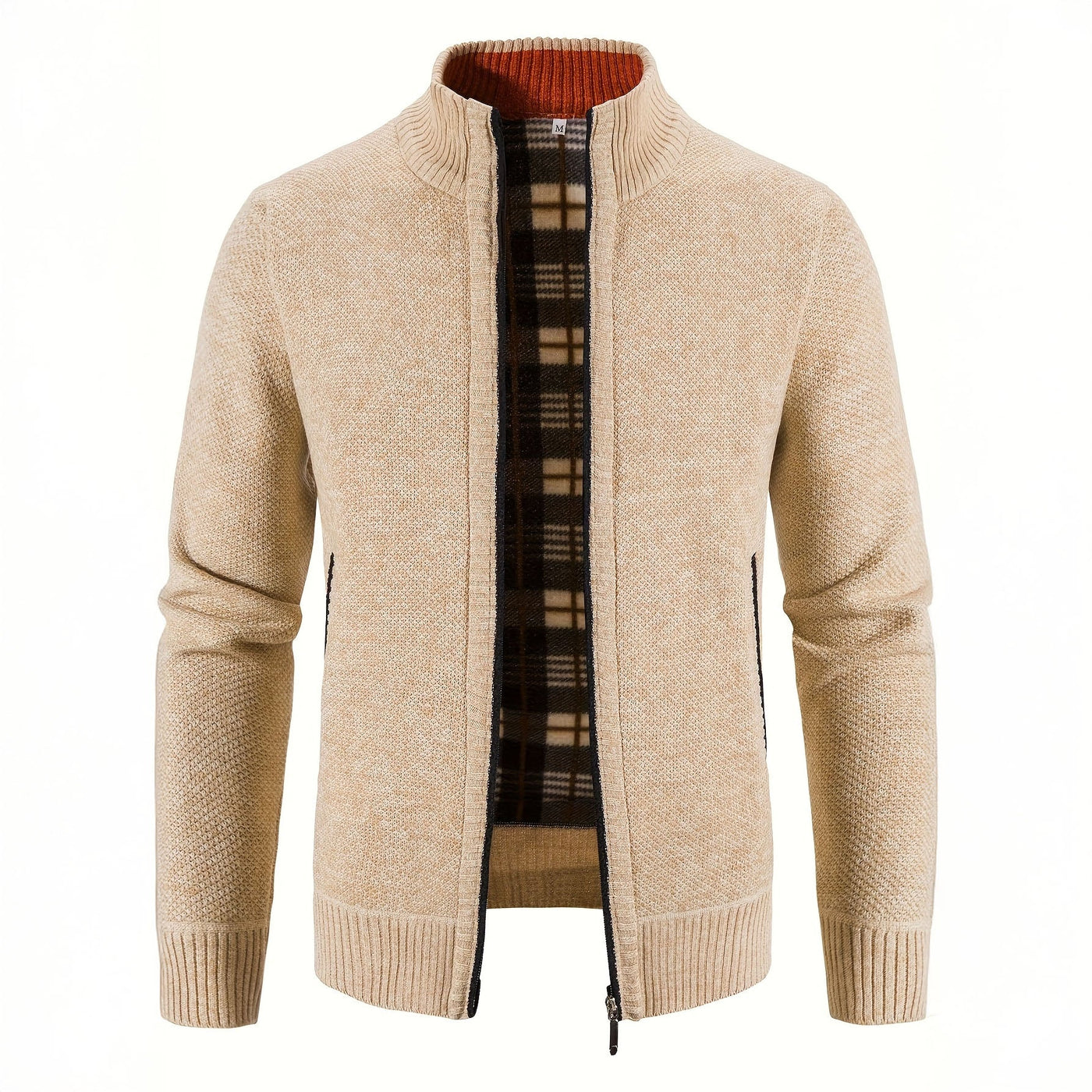 CHALECO HOMBRE LUXE CON CREMALLERA