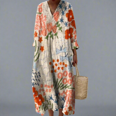Rosita | Elegante vestido geométrico