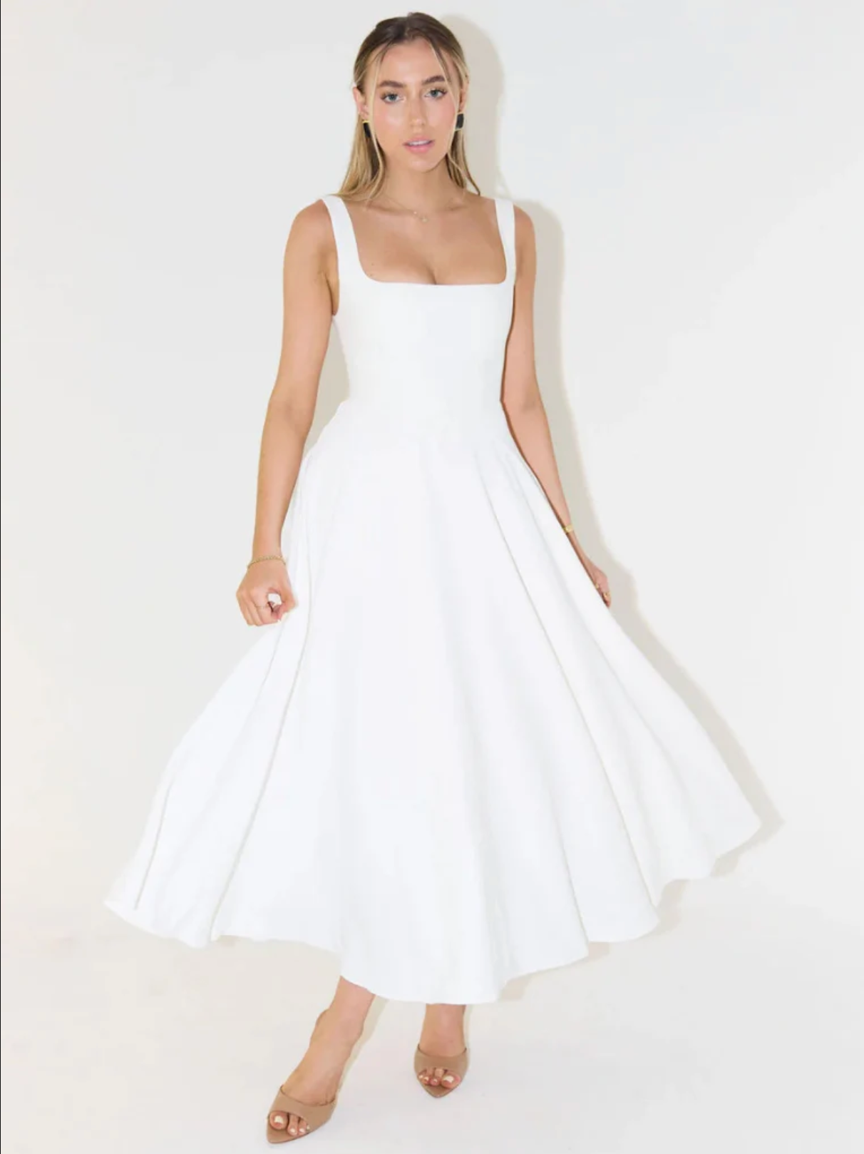 Catalina - Elegante vestido con tirantes