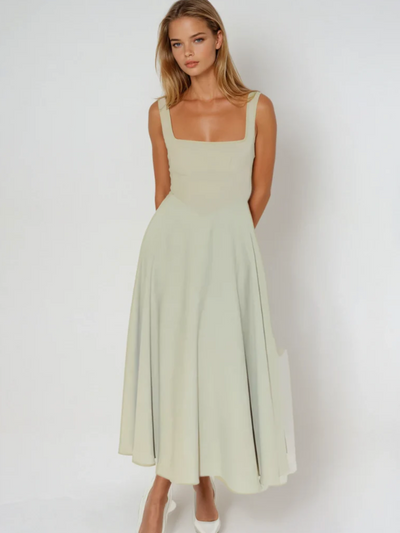 Catalina - Elegante vestido con tirantes