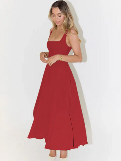 Catalina - Elegante vestido con tirantes