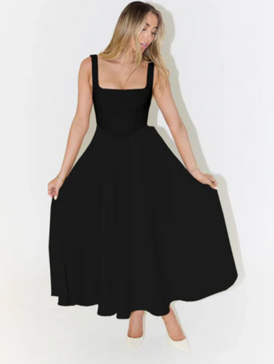 Catalina - Elegante vestido con tirantes