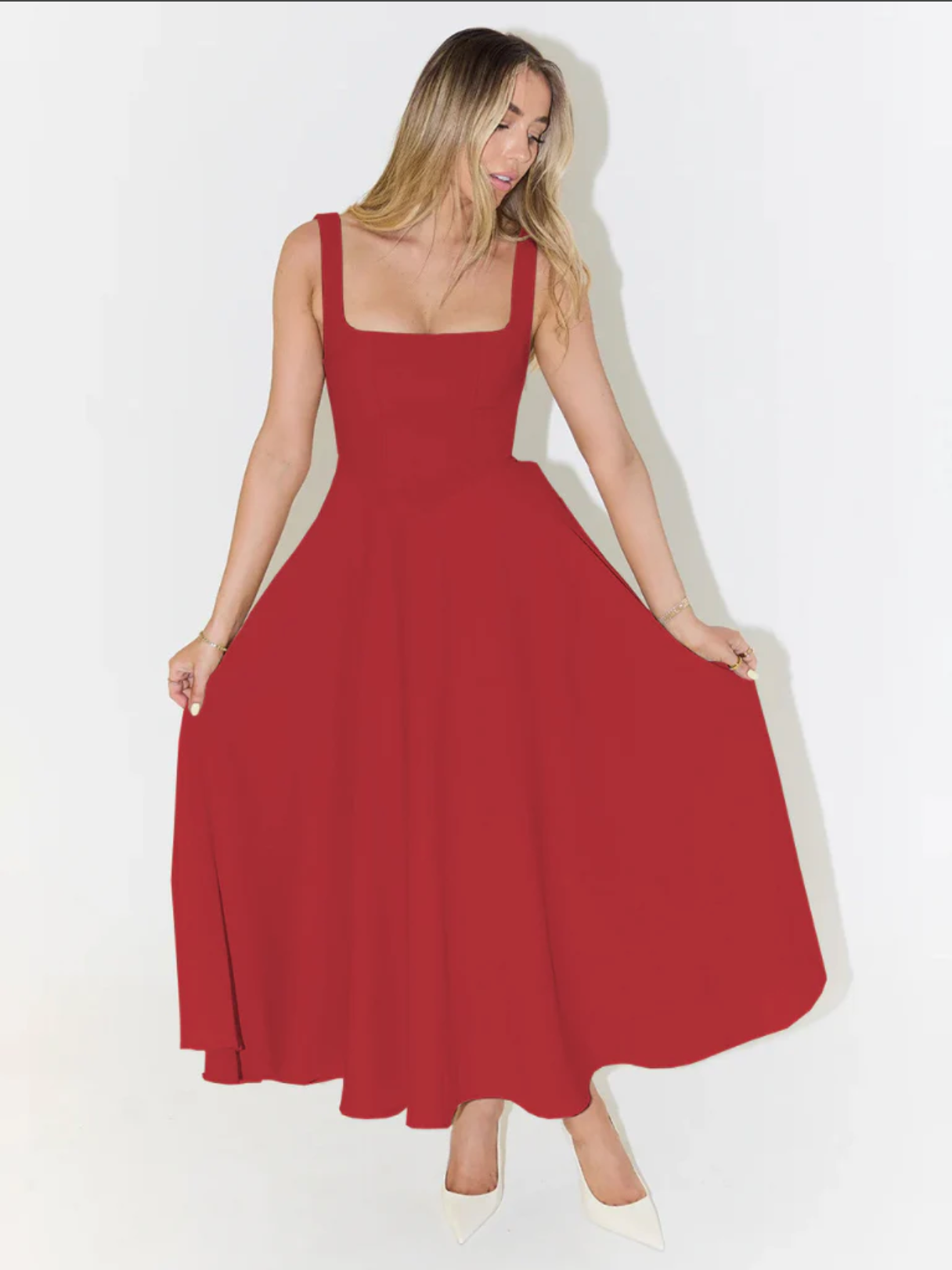 Catalina - Elegante vestido con tirantes