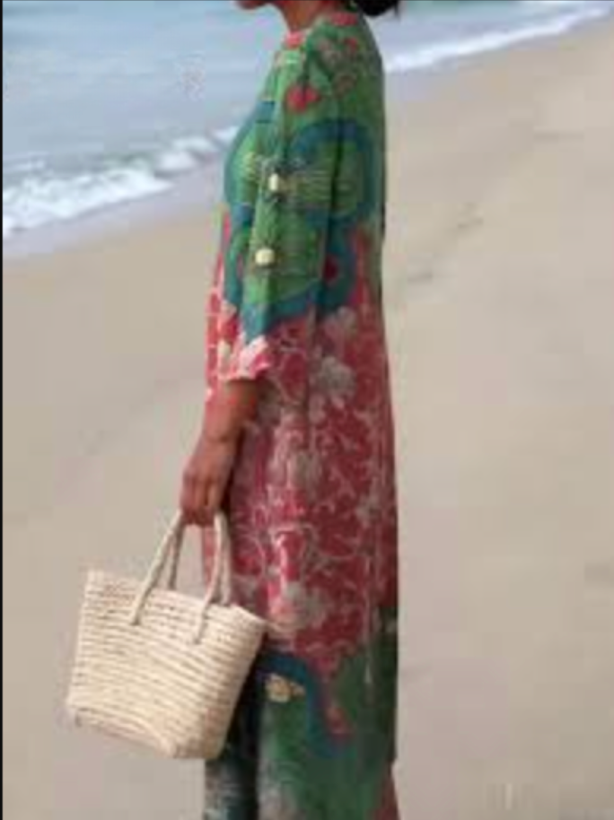 Angelina - Vestido midi boho de verano