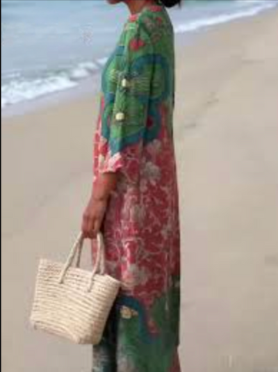 Angelina - Vestido midi boho de verano