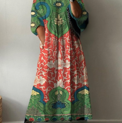 Angelina - Vestido midi boho de verano