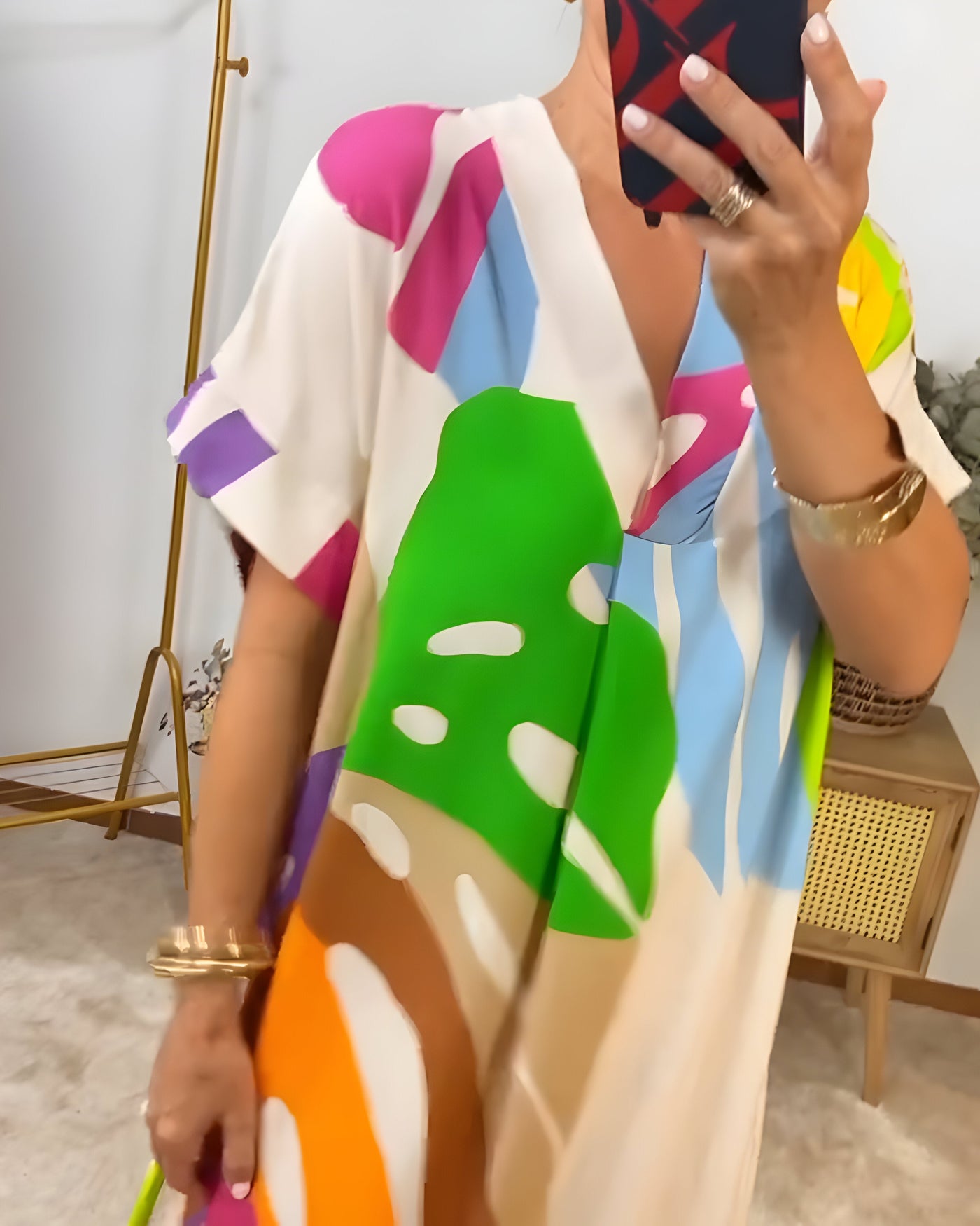Rosalina - Vestido casual de colores vivos