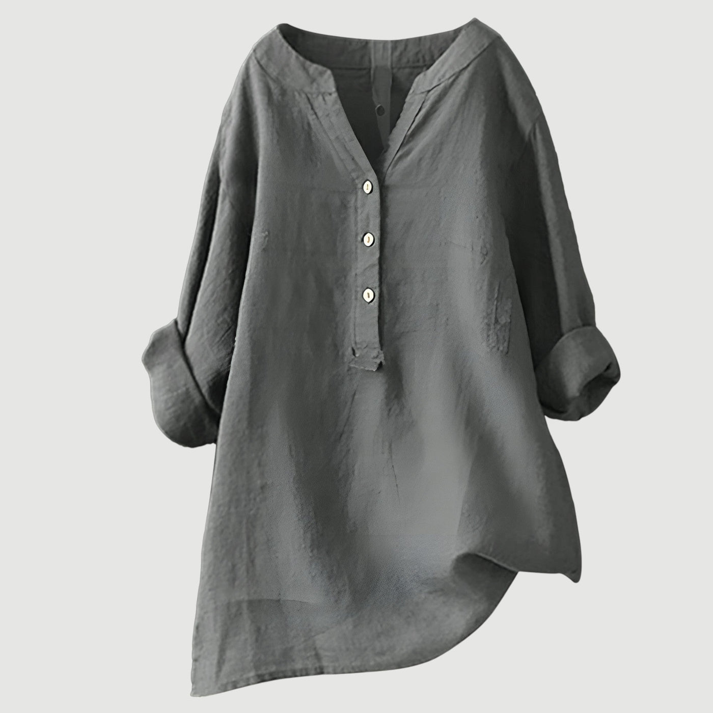 Freya - Blusa de lino y algodón de verano