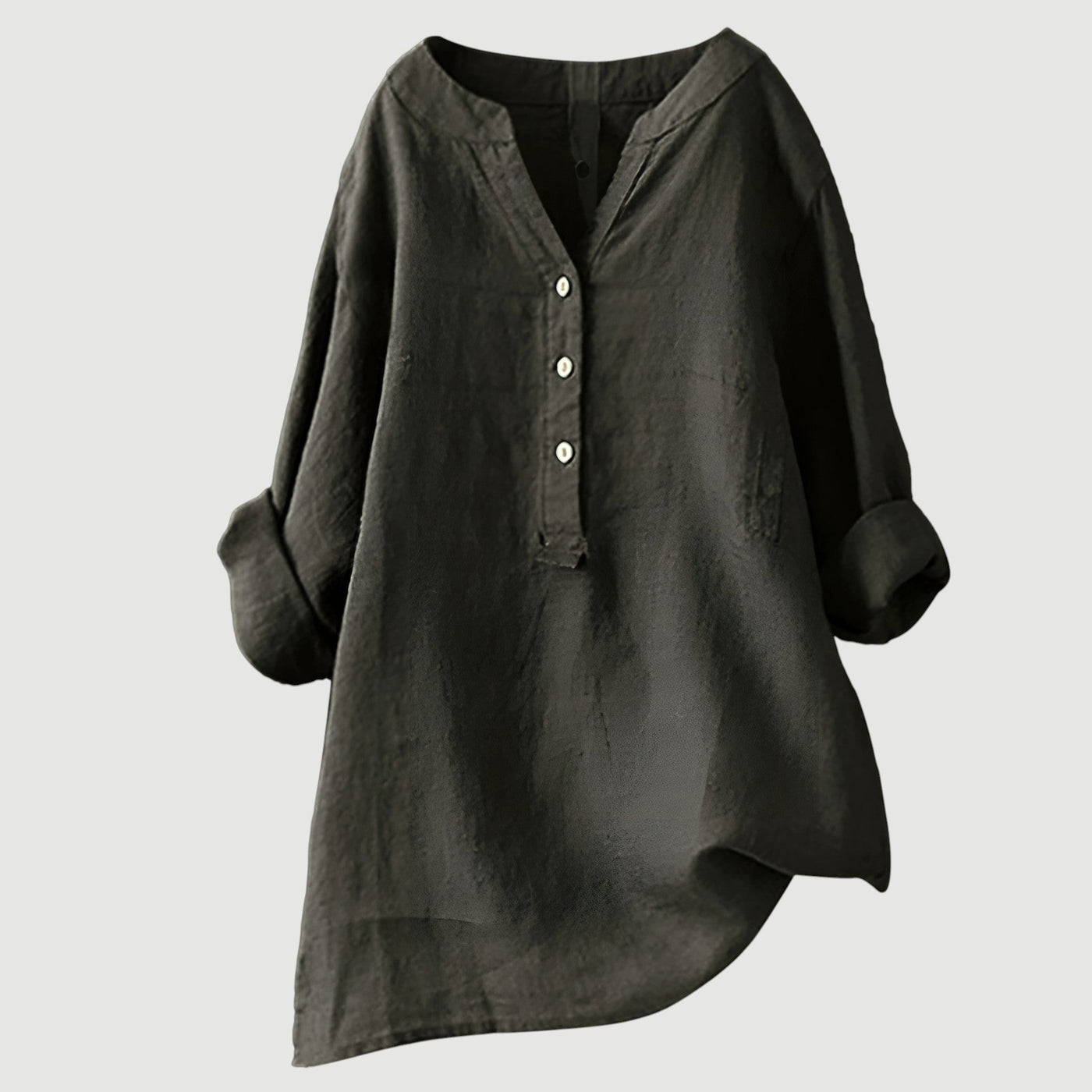 Freya - Blusa de lino y algodón de verano