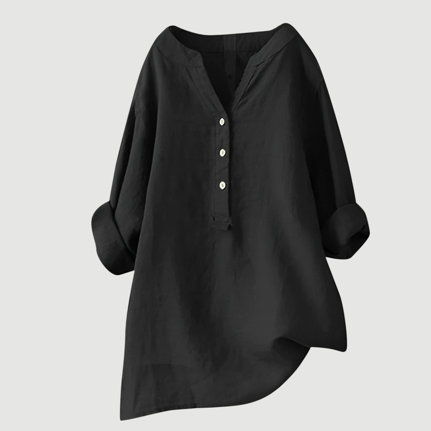 Freya - Blusa de lino y algodón de verano