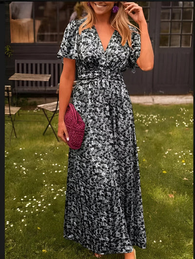 Marlena - Vestido con brillo veraniego con encanto femenino