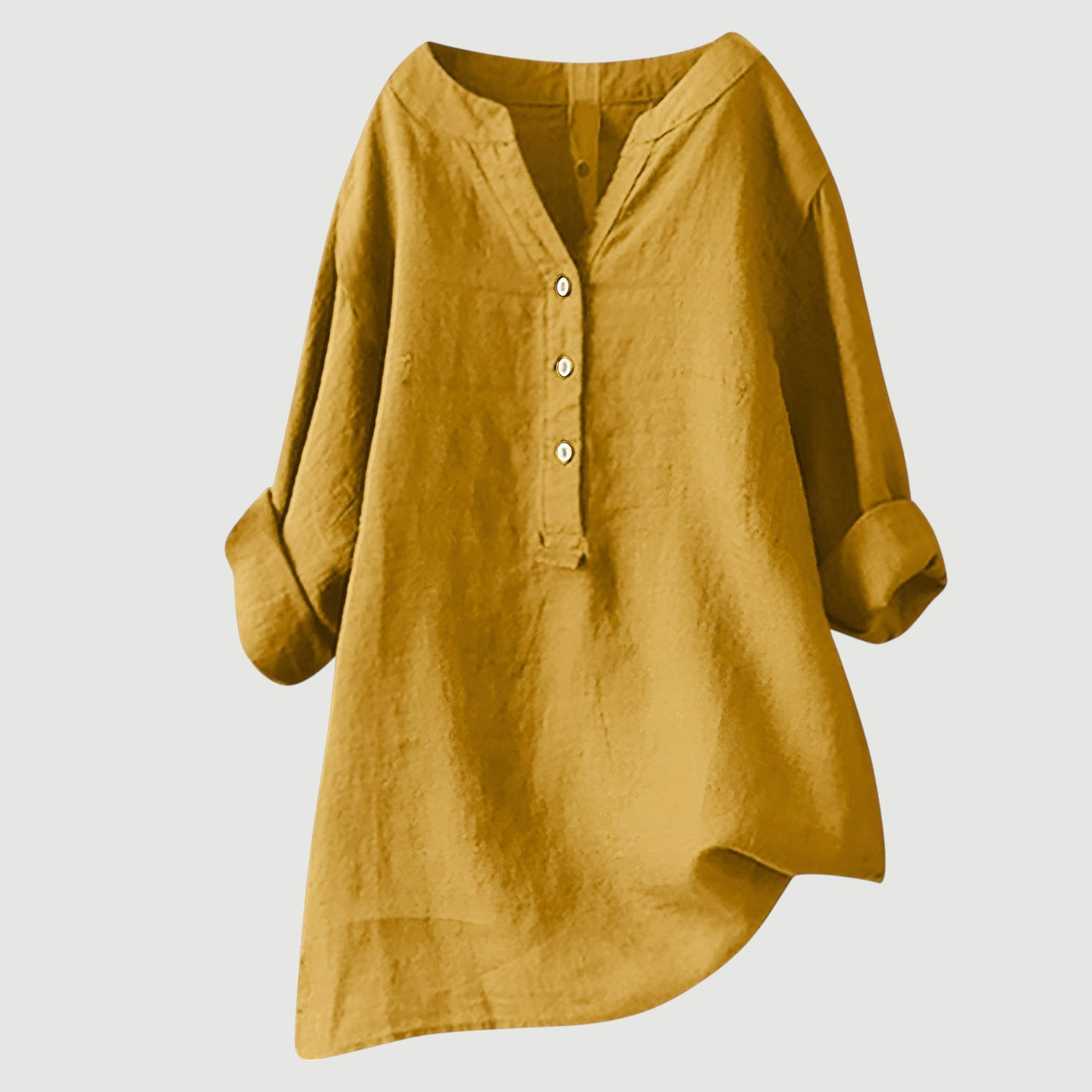 Freya - Blusa de lino y algodón de verano